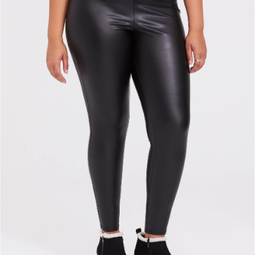Faux Leather Leggings – Opals & Obsessions